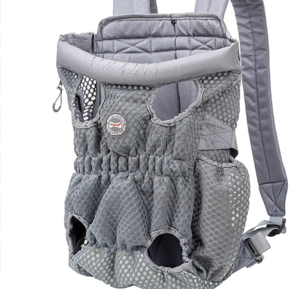 Breathable mesh chest cat/dog bag